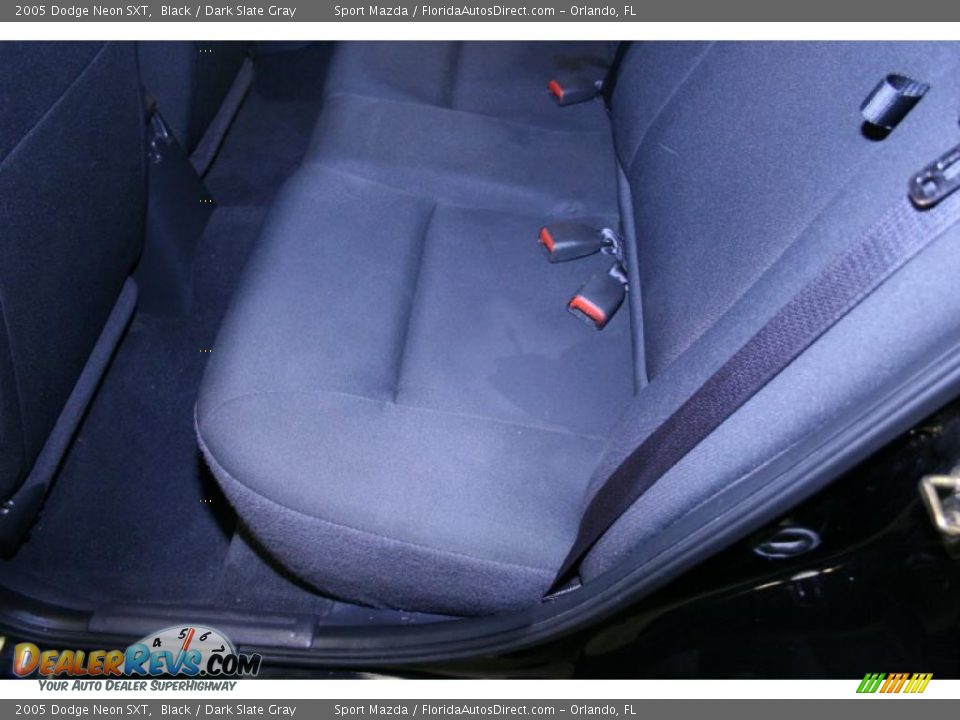 2005 Dodge Neon SXT Black / Dark Slate Gray Photo #17
