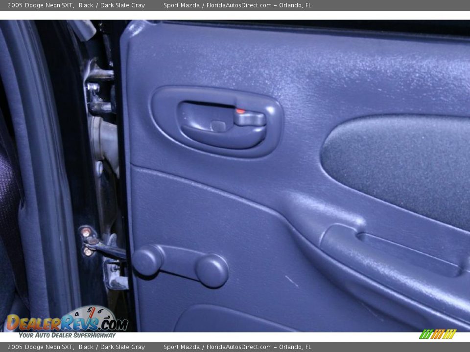 2005 Dodge Neon SXT Black / Dark Slate Gray Photo #23