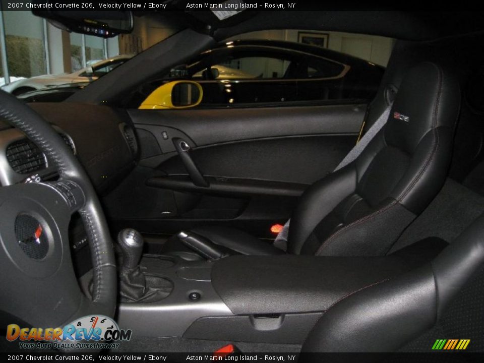 2007 Chevrolet Corvette Z06 Velocity Yellow / Ebony Photo #15