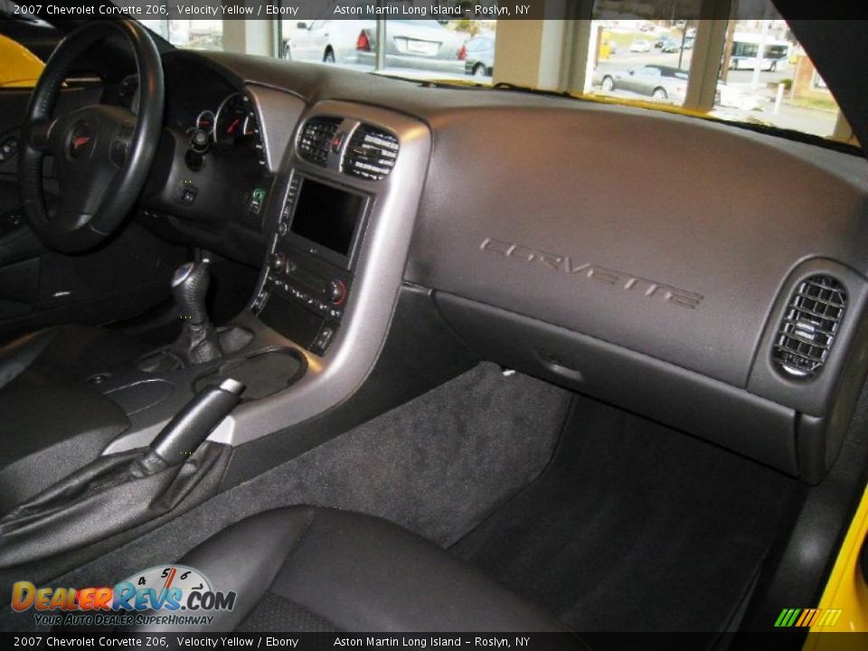 2007 Chevrolet Corvette Z06 Velocity Yellow / Ebony Photo #18
