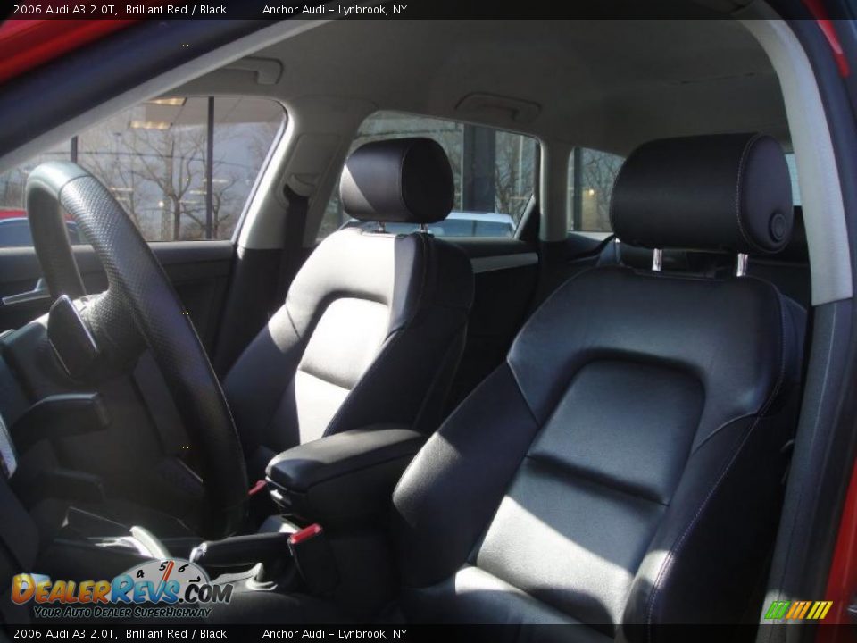 2006 Audi A3 2.0T Brilliant Red / Black Photo #8