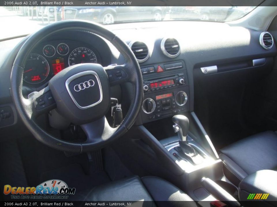 2006 Audi A3 2.0T Brilliant Red / Black Photo #10