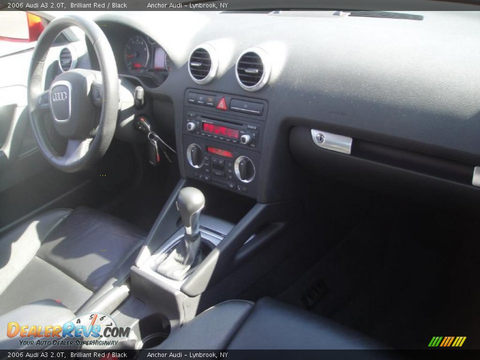 2006 Audi A3 2.0T Brilliant Red / Black Photo #11