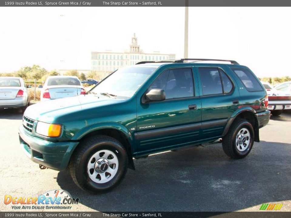 1999 Isuzu Rodeo LS Spruce Green Mica / Gray Photo #1