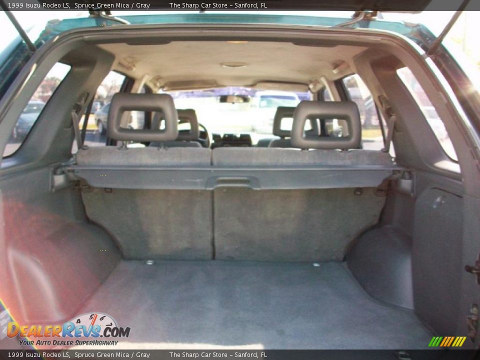 1999 Isuzu Rodeo LS Spruce Green Mica / Gray Photo #12