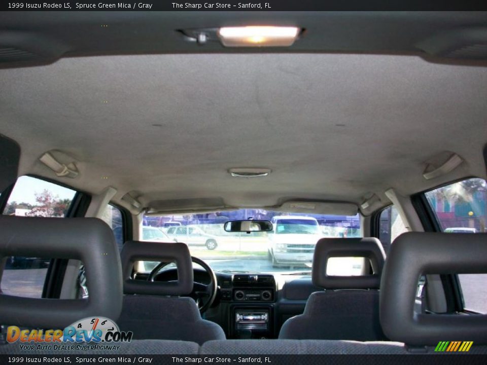 1999 Isuzu Rodeo LS Spruce Green Mica / Gray Photo #13