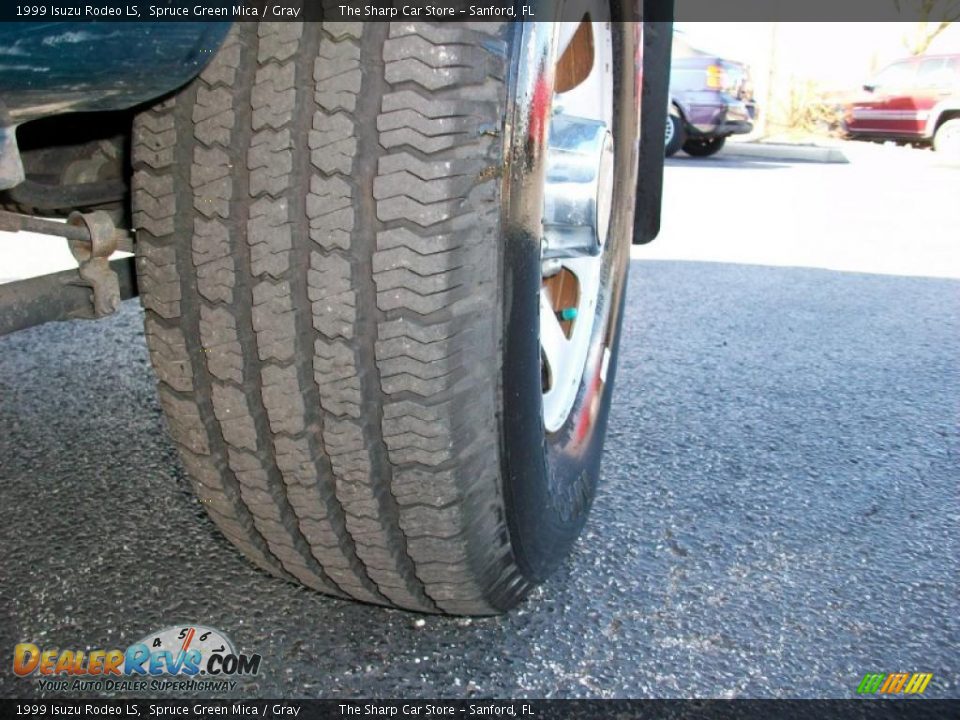 1999 Isuzu Rodeo LS Spruce Green Mica / Gray Photo #14