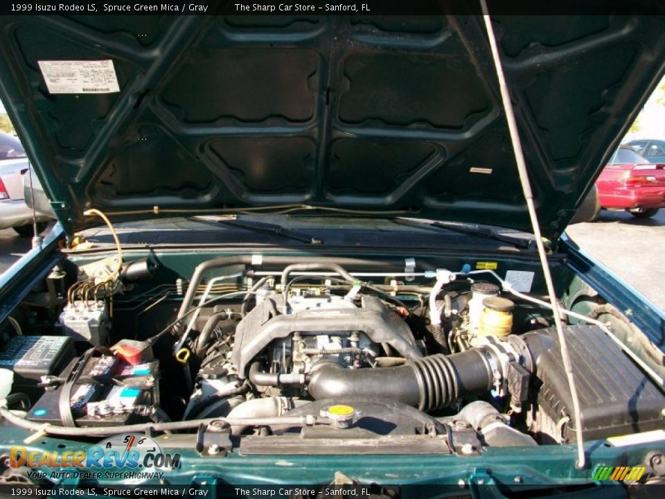 1999 Isuzu Rodeo LS Spruce Green Mica / Gray Photo #15