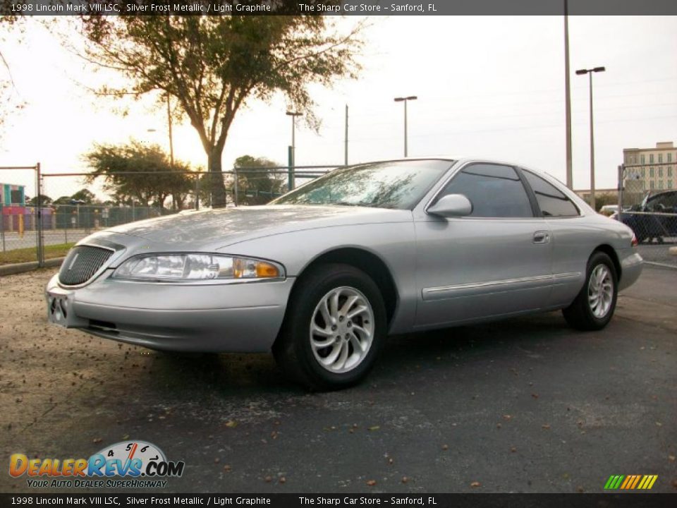 1998 Lincoln Mark VIII LSC Silver Frost Metallic / Light Graphite Photo #2