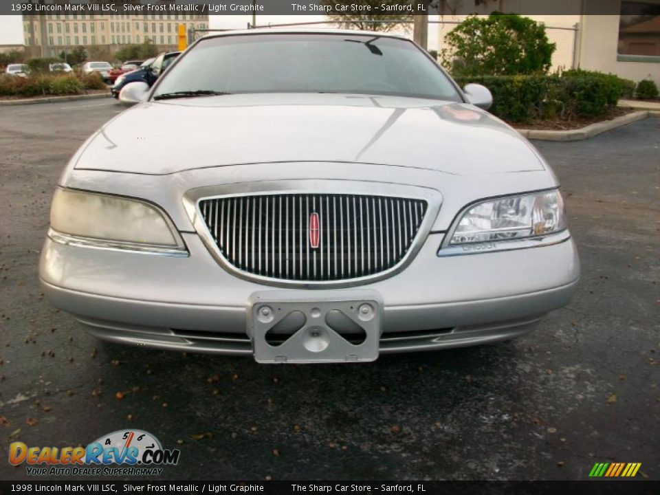 1998 Lincoln Mark VIII LSC Silver Frost Metallic / Light Graphite Photo #3