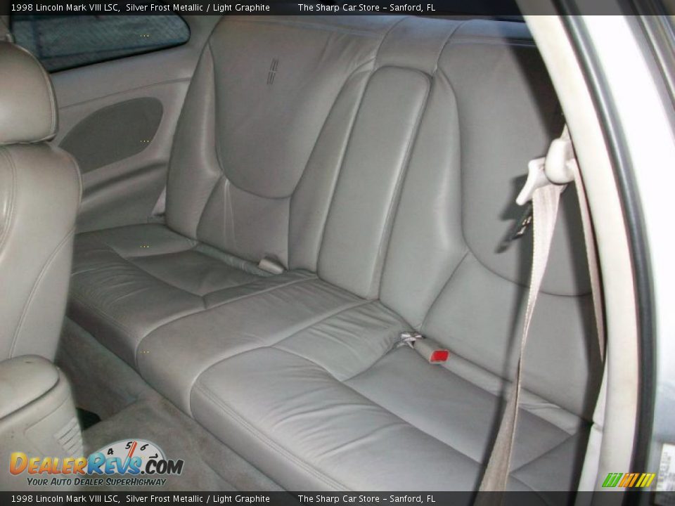 1998 Lincoln Mark VIII LSC Silver Frost Metallic / Light Graphite Photo #7