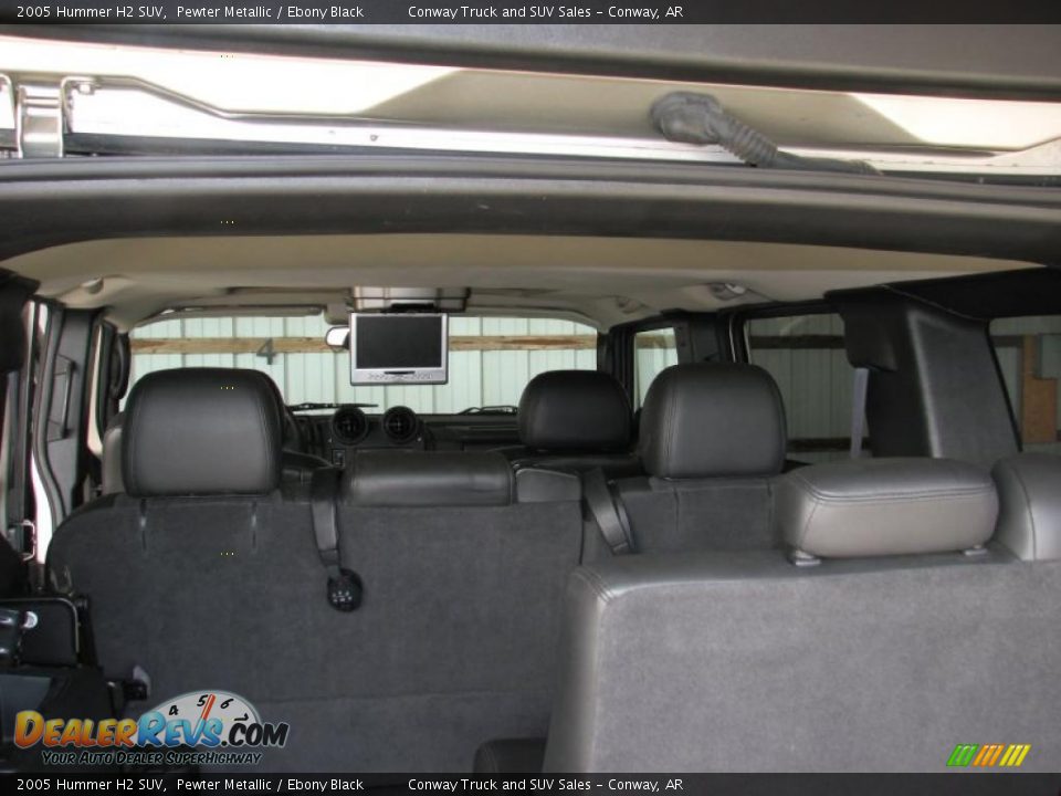 2005 Hummer H2 SUV Pewter Metallic / Ebony Black Photo #9