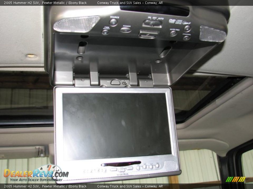 2005 Hummer H2 SUV Pewter Metallic / Ebony Black Photo #14