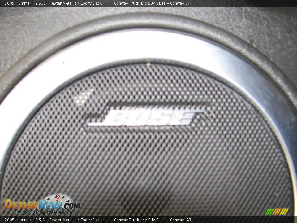 2005 Hummer H2 SUV Pewter Metallic / Ebony Black Photo #19