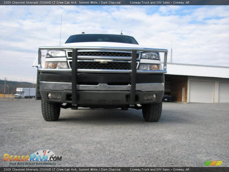 2005 Chevrolet Silverado 2500HD LT Crew Cab 4x4 Summit White / Dark Charcoal Photo #3