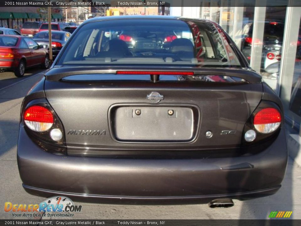 2001 Nissan Maxima GXE Gray Lustre Metallic / Black Photo #5