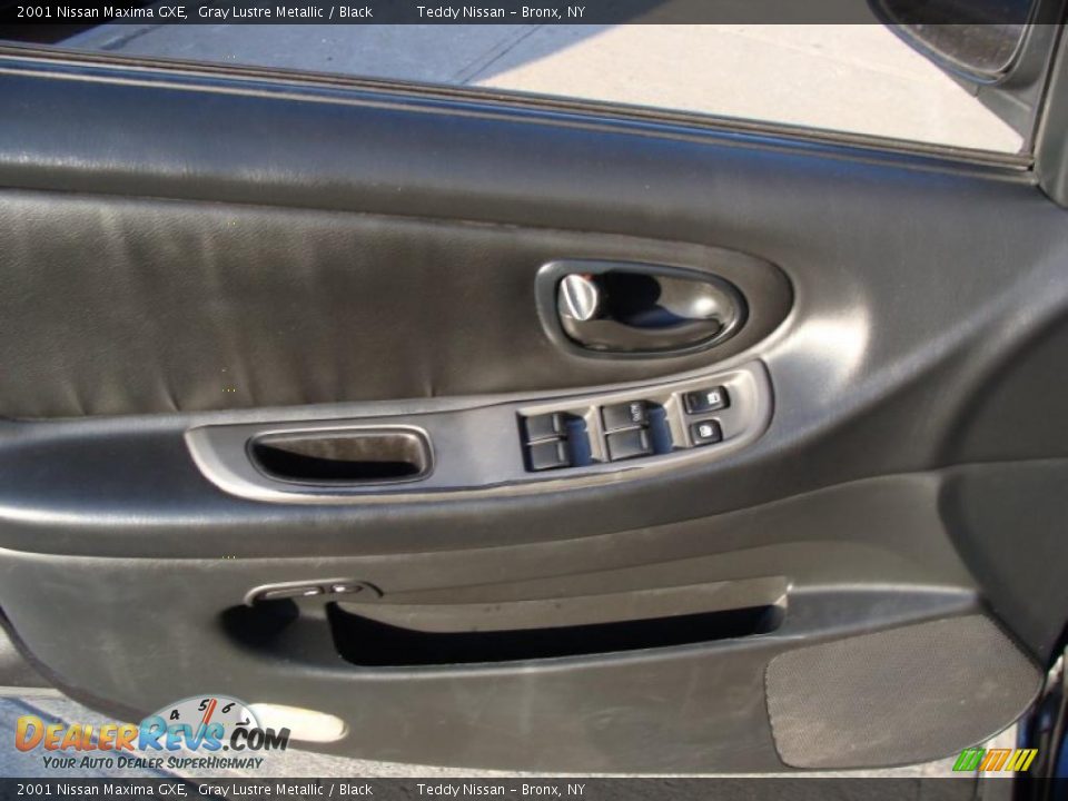 2001 Nissan Maxima GXE Gray Lustre Metallic / Black Photo #10