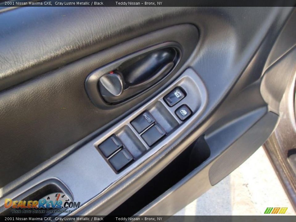 2001 Nissan Maxima GXE Gray Lustre Metallic / Black Photo #11