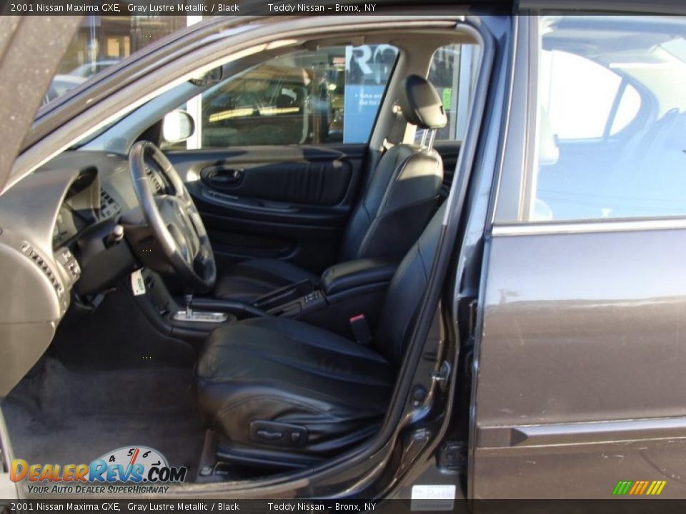 2001 Nissan Maxima GXE Gray Lustre Metallic / Black Photo #12