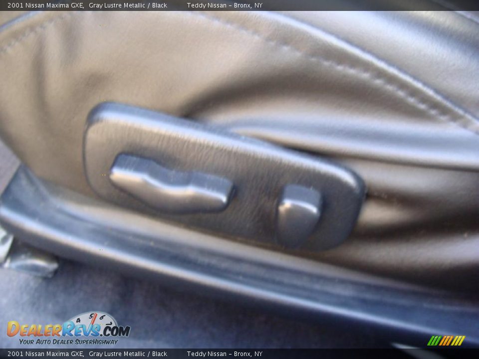 2001 Nissan Maxima GXE Gray Lustre Metallic / Black Photo #13