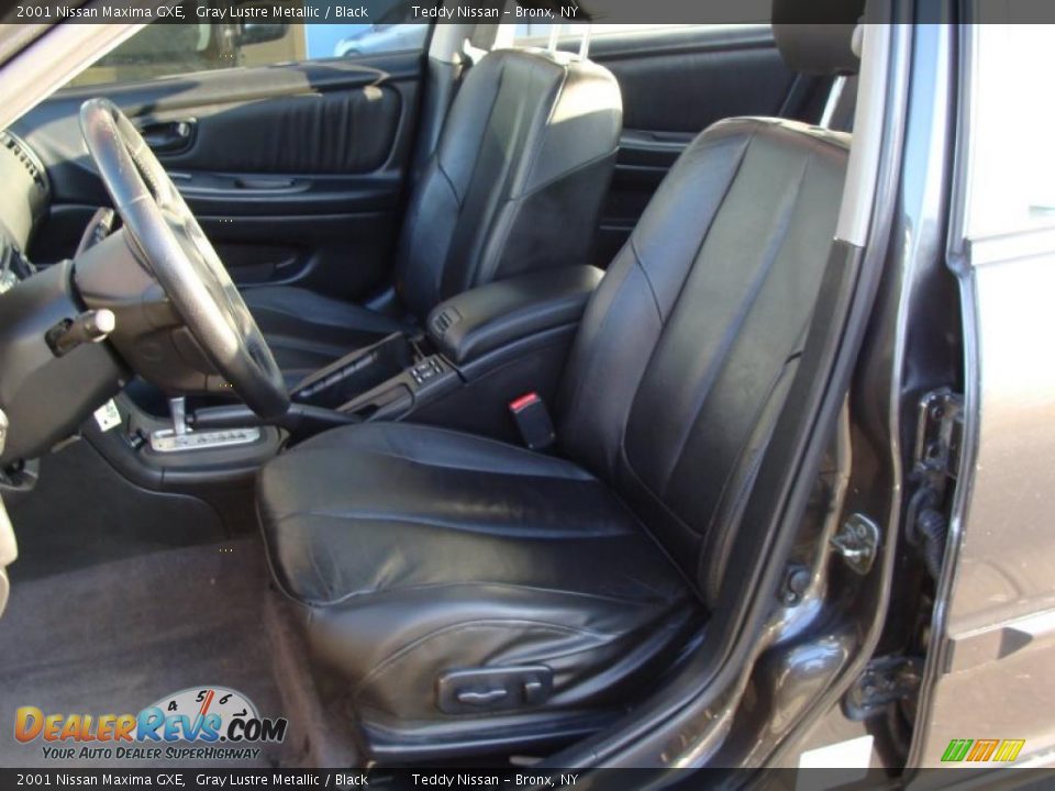2001 Nissan Maxima GXE Gray Lustre Metallic / Black Photo #15
