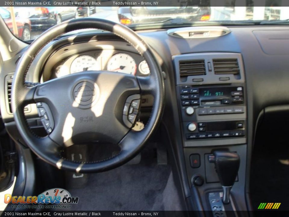 2001 Nissan Maxima GXE Gray Lustre Metallic / Black Photo #19