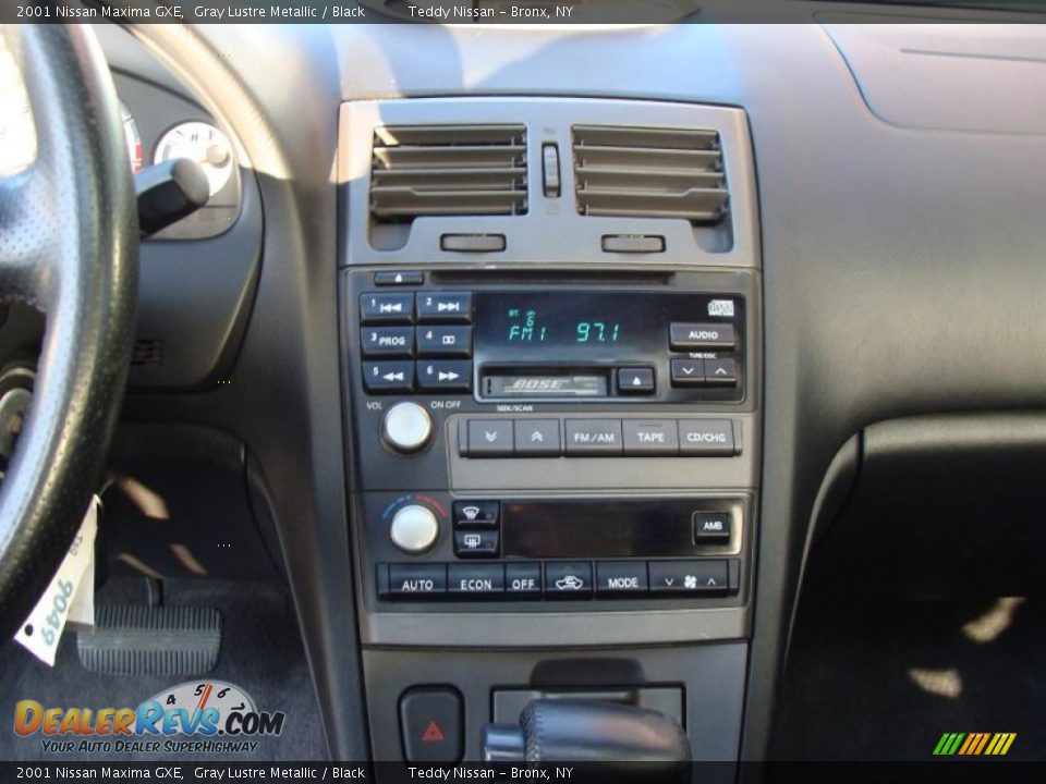 2001 Nissan Maxima GXE Gray Lustre Metallic / Black Photo #21