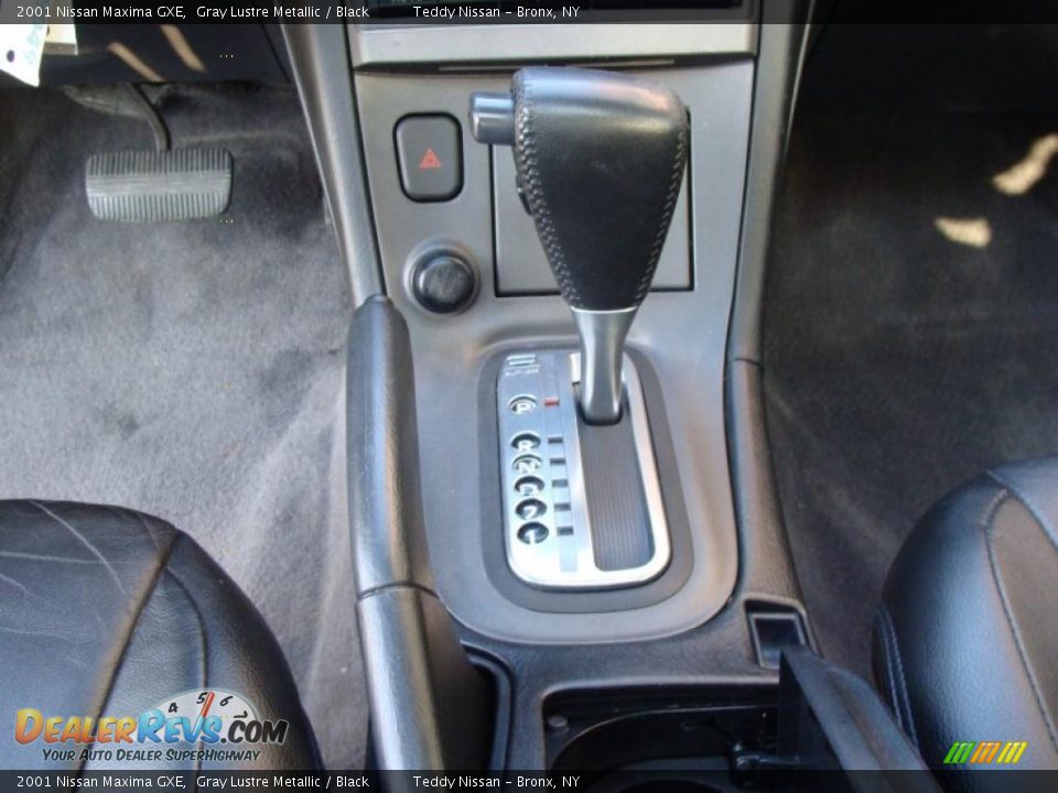 2001 Nissan Maxima GXE Gray Lustre Metallic / Black Photo #22