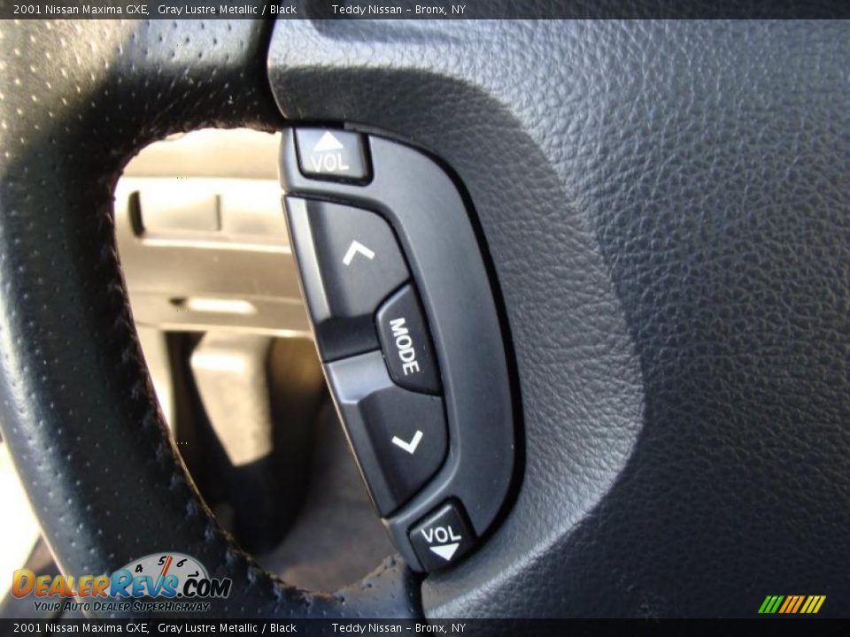 2001 Nissan Maxima GXE Gray Lustre Metallic / Black Photo #23
