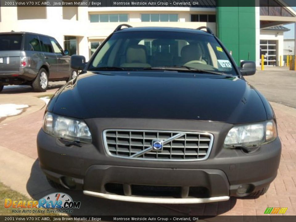 2001 Volvo V70 XC AWD Java Brown Metallic / Beige Photo #8