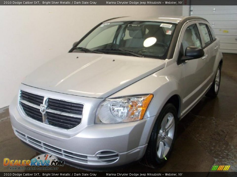 2010 Dodge Caliber SXT Bright Silver Metallic / Dark Slate Gray Photo #1
