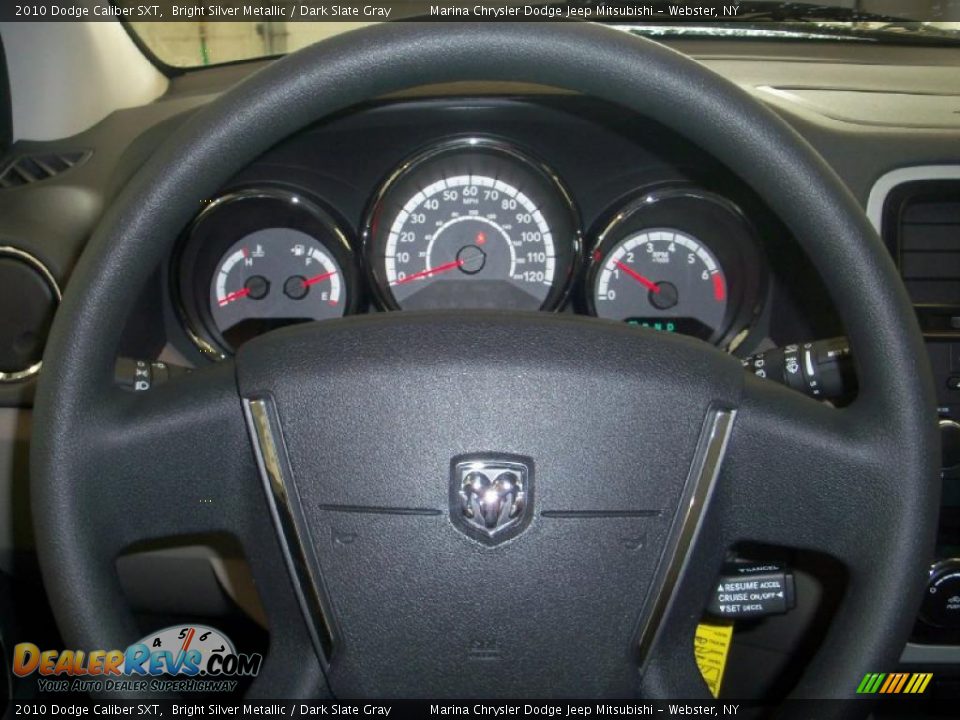 2010 Dodge Caliber SXT Bright Silver Metallic / Dark Slate Gray Photo #5
