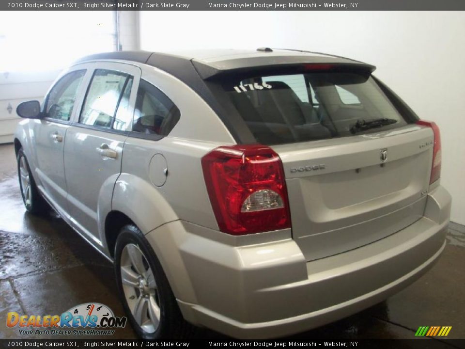 2010 Dodge Caliber SXT Bright Silver Metallic / Dark Slate Gray Photo #6