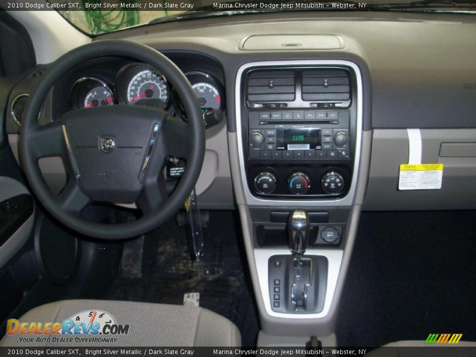 2010 Dodge Caliber SXT Bright Silver Metallic / Dark Slate Gray Photo #22
