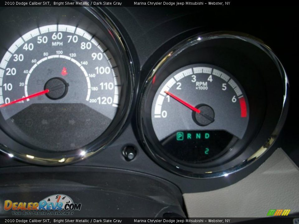 2010 Dodge Caliber SXT Bright Silver Metallic / Dark Slate Gray Photo #23