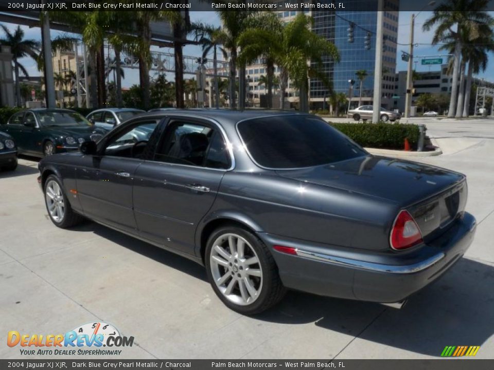 2004 Jaguar XJ XJR Dark Blue Grey Pearl Metallic / Charcoal Photo #3