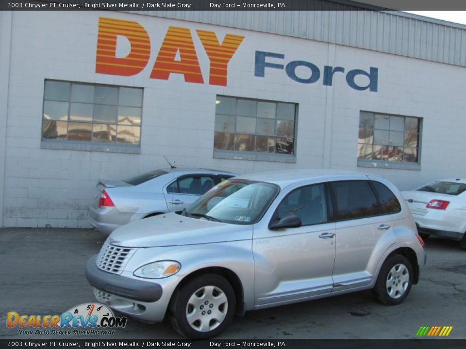 2003 Chrysler PT Cruiser Bright Silver Metallic / Dark Slate Gray Photo #1