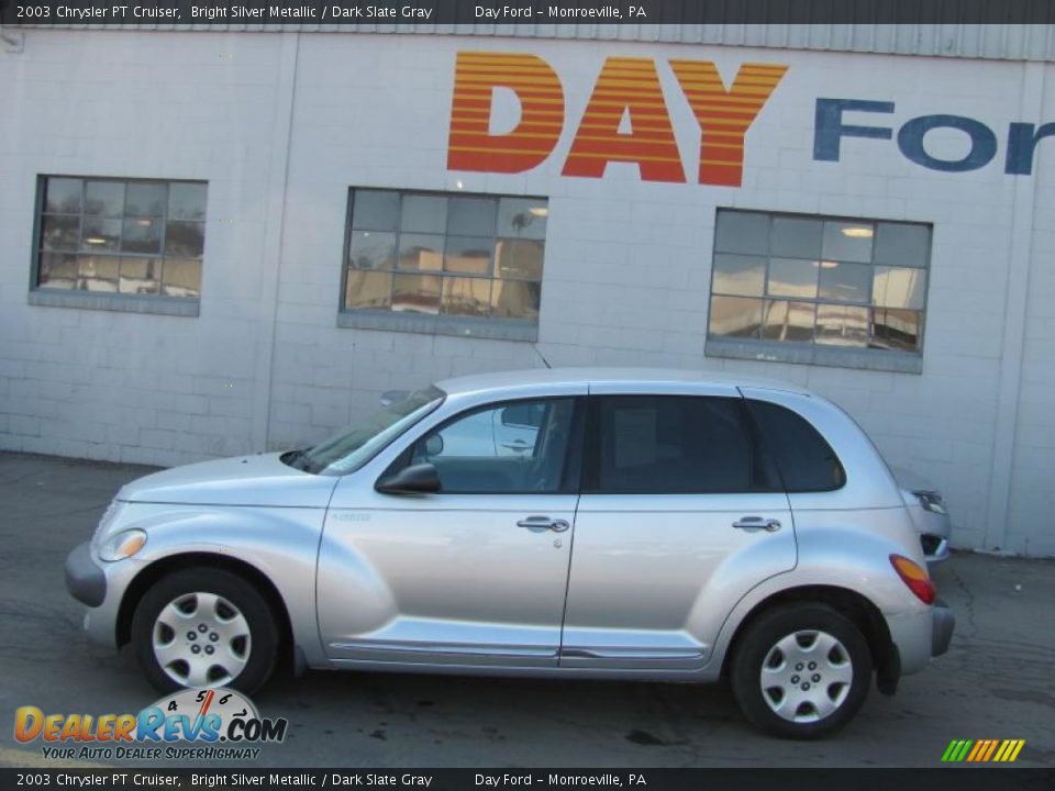 2003 Chrysler PT Cruiser Bright Silver Metallic / Dark Slate Gray Photo #2