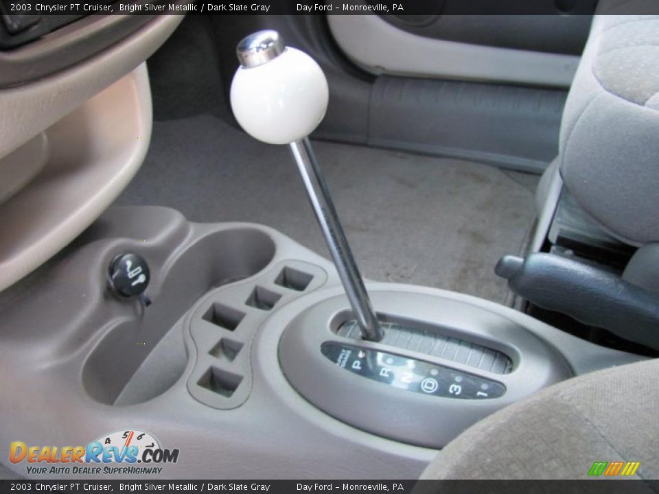 2003 Chrysler PT Cruiser Bright Silver Metallic / Dark Slate Gray Photo #6