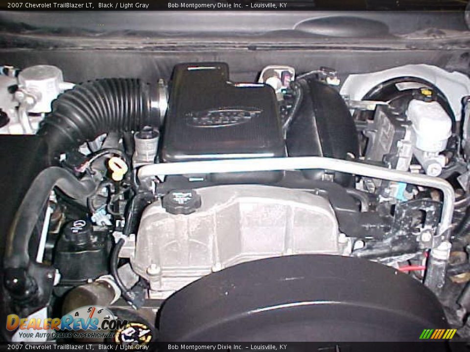 2007 Chevrolet TrailBlazer LT Black / Light Gray Photo #5
