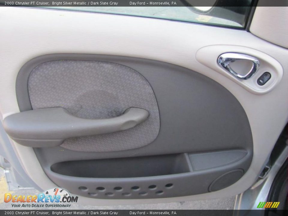 2003 Chrysler PT Cruiser Bright Silver Metallic / Dark Slate Gray Photo #10