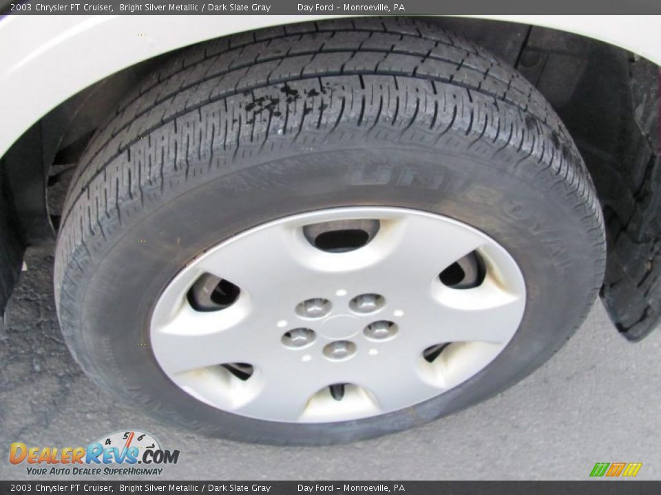 2003 Chrysler PT Cruiser Bright Silver Metallic / Dark Slate Gray Photo #13
