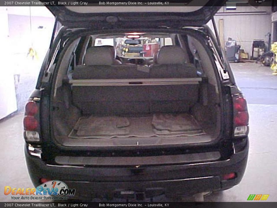 2007 Chevrolet TrailBlazer LT Black / Light Gray Photo #14