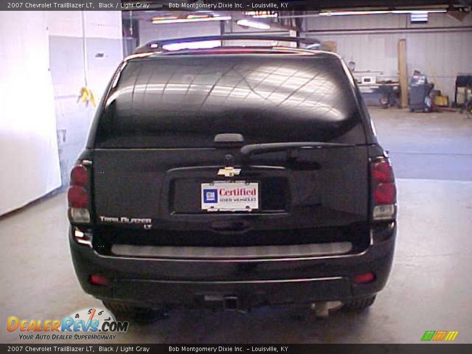 2007 Chevrolet TrailBlazer LT Black / Light Gray Photo #15