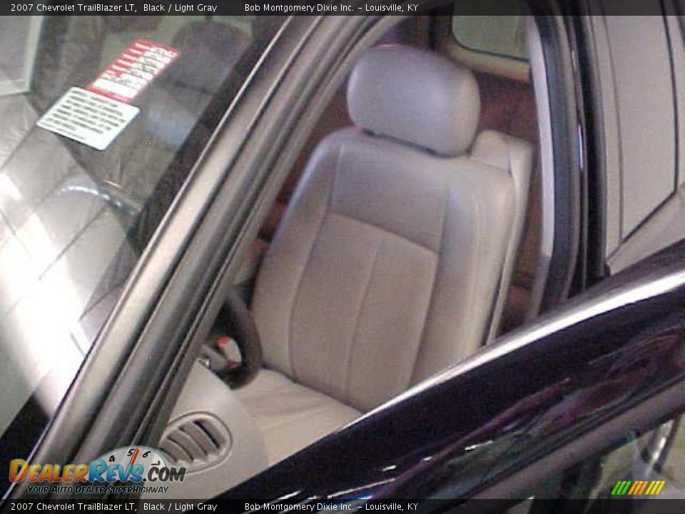 2007 Chevrolet TrailBlazer LT Black / Light Gray Photo #22