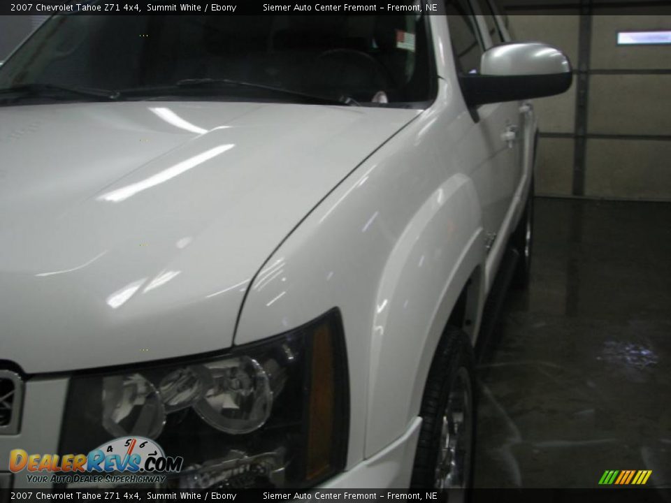 2007 Chevrolet Tahoe Z71 4x4 Summit White / Ebony Photo #8