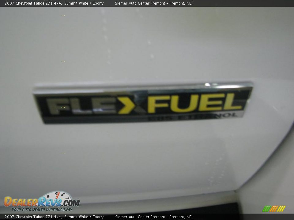 2007 Chevrolet Tahoe Z71 4x4 Summit White / Ebony Photo #16