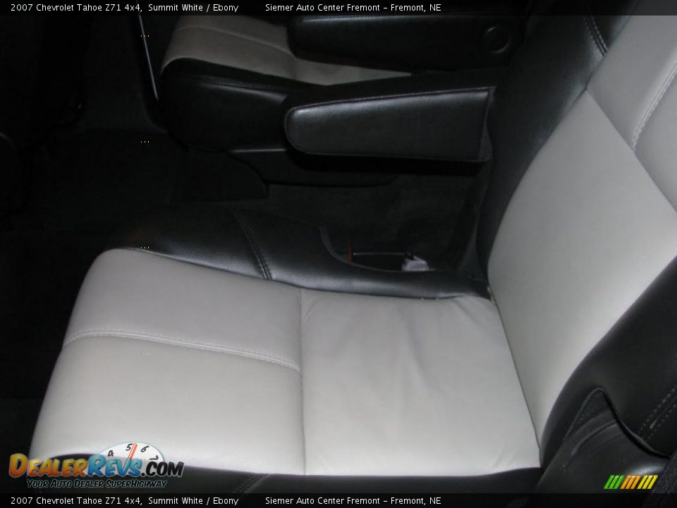 2007 Chevrolet Tahoe Z71 4x4 Summit White / Ebony Photo #23