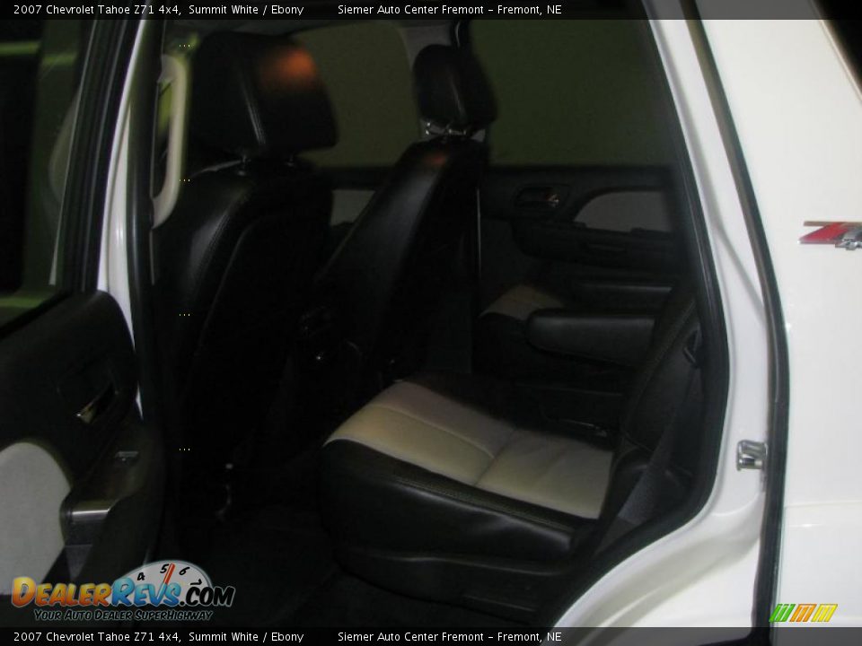 2007 Chevrolet Tahoe Z71 4x4 Summit White / Ebony Photo #33