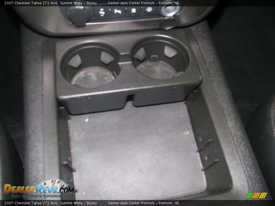 2007 Chevrolet Tahoe Z71 4x4 Summit White / Ebony Photo #35